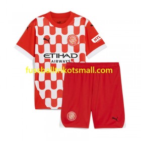 Fußballtrikots Girona Kinder 2024-2025 Kurzarm Heimtrikotsatz kaufen